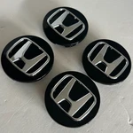 Honda Wheel Center Caps Black Set 4X Rim Logo 69MM 2003-2015 Civic Accord Crv. Fixed Price $19.49.