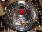 Nos Pontiac Bonneville Hub Cap Chrome, #10020446 ,real Nice Condition. Fixed Price $40.00.