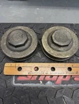 1920S-30S Cadillac Brass Threaded Screw-on Hubcap Grease C108. Fixed Price $139.99.