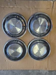 1974-78 Lincoln Continental/town Car Set Of 15" Turbine Hubcaps. Fixed Price $165.00.