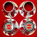 New 1980-1996 Ford F150 Truck Bronco Van 4X4 Wheel Hub Center Caps Set Of. Fixed Price $62.54.