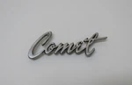 Vintage Oem 1960'S Mercury Comet Chrome Emblem Badge Script Metal C5GB-16604-A. Fixed Price $33.00.