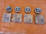 Rare Nos 1980 Tru-spoke Custom Wheel Center Caps (4) 44-0001. Fixed Price $249.99.