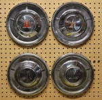 1962 Oldsmobile Cutlass Dog Dish Hubcaps. Wheel Covers Set. Fixed Price $38.95.