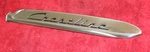 1953 Ford Crestline Victoria Sunliner Convert Nos Rh Fender Ornament Moulding. Fixed Price $119.00.