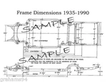 1950 Studebaker Commander Nos Frame Dimensions Front Wheel Alignment Specs. Fixed Price $9.95.
