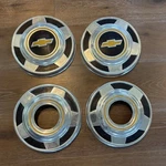 Set Chevy 1973-87 Truck 4X4 Dog Dish 10.5" Hubcaps Chevrolet Squarebody. Fixed Price $99.00.
