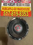 1969 Mercury 14 Comet Hubcap Rare Beautiful Black/red Stainless. Very Nice. Fixed Price $105.00.