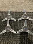 2005-2009 Ford Mustang Center Wheel Cap Tri Bar Oem 21044 Set Of. Fixed Price $89.99.