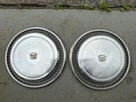 2 74-78 Cadillac Eldorado 15 Hubcaps Wheel Covers Nice Drivers (no Wreaths). Fixed Price $199.99.
