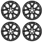 Glossy Wheel Skins For 2014-2018 Jeep Cherokee; Covers; 4PCS; 17 Inch. Fixed Price $61.63.