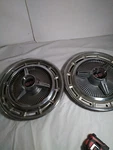 65 66 67 Chevrolet Impala Chevy Ii Nova Ss Hubcap Rim Wheel Cover 14" Lot Of 2. Fixed Price $49.00.