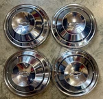 1969 Copo Chevy Camaro Dog Dish Wheel Cover Poverty Caps Set Of 4. Fixed Price $259.95.