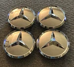 New Set Of Mercedes-benz 14 Bundt Chrome Wheel Caps. R107 W108 W123 W126. Fixed Price $45.00.