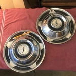 Pair 1958 Studebaker Original Oem 14" Wheel Cover Hubcap Stainless (mw) (O24). Fixed Price $48.95.