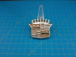 Vintage Cadillac Crest Emblem Badge Chrome Multicolor Shield 1616606 Gm. Fixed Price $21.16.