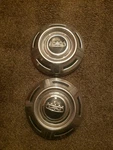 Pair Of 1967-1977 Ford F250 F350 Truck Hubcap Dog Dish Center Caps Stainless Oem. Fixed Price $200.00.