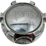 Akita Wheels Chrome Custom Rim Center Cap # C10410 / S308-30. Fixed Price $22.95.