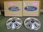 1966 Ford Mustang Hubcaps, Nos C6ZZ-1130-A, Set Of 2. Fixed Price $180.00.