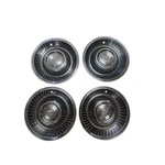 Vintage Cadillac Hubcaps Set Of 4 Chrome Wheel Covers Turbine Crest Emblem. Fixed Price $84.99.