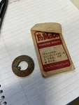Nos Ford Front Spindle Washer C1DD-1195-A 1960/64 Falcon. Fixed Price $15.00.
