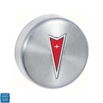1973-79 Pontiac Stainless Steel Center Cap With Crest Snap Style Each. Fixed Price $49.99.