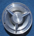 1962 Pontiac Bonneville Hubcap Wheel Cover Spinner 14" Original Gm Nice Center. Fixed Price $59.99.