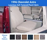 Scottsdale Seat Covers For 1996 Chevrolet Astro. Fixed Price $205.00.
