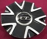 Vct Wheels Gloss Black Silver Custom Center Cap # KT213-20/2285 (1). Fixed Price $59.95.