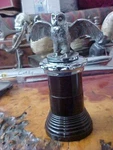 1920-30S Owl Radiator Mascot On Dodge Trophy Base England Awesome Detail Exc!. Fixed Price $485.00.