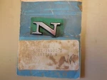 Nos 1970 Ford Torino Front Fender Emblem Letter D0OZ-16098-E. Fixed Price $19.99.