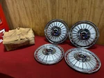 Nos 1962 Ford Galaxie Hubcaps C2AZ-1130-B Fomoco Xl 500. Fixed Price $900.00.