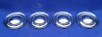 1951 Kaiser Deluxe Rim Wheel 15" Hubcaps Original Set Of Custom Oem 49 50. Fixed Price $218.00.