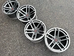 17" Rugged Ridge Wrangler Gladiator Jeep Jk Jl 5X127 Wheels Rims Rhino Kmc Spade. Fixed Price $820.04.