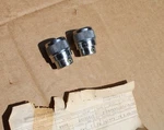 2) Nos 1966 Corvette Radio Knobs Gm# 3876515 Sport Coupe , Conv. Fixed Price $90.00.