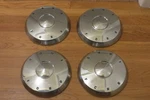 Beautiful Set Of Nos Ford 1961 1962 Galaxie 500 390 406 Hipo Dog Dish Hubcaps. Fixed Price $500.00.