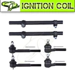 Pair Of 6 Front Inner Outer Tie Rod Steering Kit Fits 95-02 Ford Crown Victoria. Fixed Price $43.12.