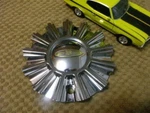 Baccarat Chrome W/gold "b" Wheel Center Cap Hub #C101160C #MCD1579YA02 #SJ106-07. Fixed Price $63.99.