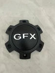 G-fx Matte Black Wheel Center Cap V2207-6X130-GFX-SG. Fixed Price $39.99.