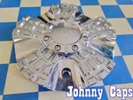 Akuza Wheels # CAPF-280 Custom Chrome Center 37 (qty. 1). Fixed Price $59.29.