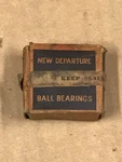 Nos New Departure Ball Bearing - #909523 Approx. 1". Fixed Price $16.96.