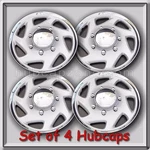 Set 15" 2003-2004 Ford Econoline Van E-150 Hubcaps, Wheel Covers Free Shipping. Fixed Price $160.00.