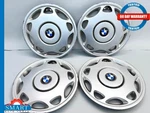Bmw Series E36 Hubcaps 15 Inch Set Of 4 Silver 92-99 Oem. Fixed Price $99.95.