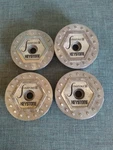 Vintage Keystone Sunspoke Iii Basket Wire Wheel Center Hub Cap Set 4. Fixed Price $89.67.