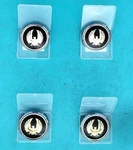 1964 Chrysler Imperial Hubcap Center Spinner Golden Eagle Emblems Vgc (set Of 4). Fixed Price $375.00.