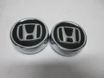 1980-1996 Honda Civic Wheel Center Crx Cap Hub Lug Cover Chrome Black Set Of (2). Fixed Price $25.19.