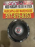 1969 Mercury 14 Comet Hubcap Rare Beautiful Black/red Stainless. Very Nice. Fixed Price $140.00.