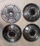 Nos 1970 Dodge Division Hubcaps Part # 2944435 Challenger Charger Coronet Dart. Fixed Price $1550.00.