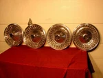 70-76 Plymouth Dodge Mopar Nos 14" Wire Hubcaps Pt# 2944403 46357 552827. Fixed Price $600.00.