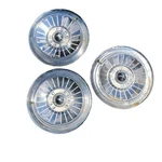 3- 1957 1958 1959 Ford Thunderbird Fairlane Ranchero Wheel Cover 14 Hubcaps. Fixed Price $42.20.